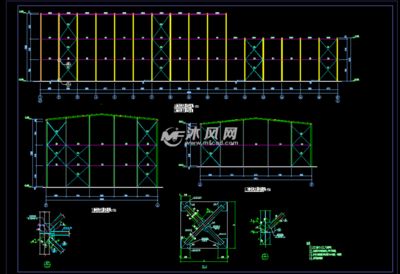 鋼結構車間施工圖(鋼結構施工圖的識讀技巧) 北京加固設計 第4張 鋼結構車間施工圖(鋼結構施工圖的識讀技巧) 北京加固設計 第4張