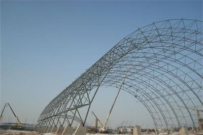 網架結構施工技術(網架結構平面布置靈活可用于矩形、圓形、橢圓形等多種建筑平面) 建筑效果圖設計 第1張 網架結構施工技術(網架結構平面布置靈活可用于矩形、圓形、橢圓形等多種建筑平面) 建筑效果圖設計 第1張