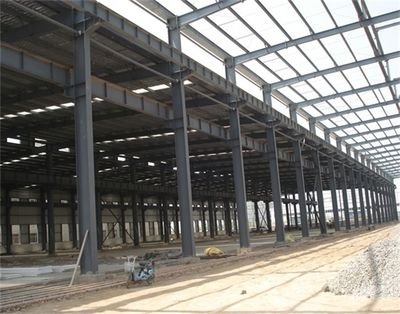 鋼結構網架廠房（鋼結構網架廠房廣泛應用于工業廠房、商業設施等多種場合） 結構砌體施工 第1張