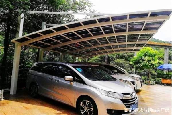 鋼結構車棚施工流程 建筑效果圖設計 第3張 鋼結構車棚施工流程 建筑效果圖設計 第3張