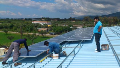 屋頂安裝光伏發電（光伏發電系統維護技巧） 結構機械鋼結構設計 第5張
