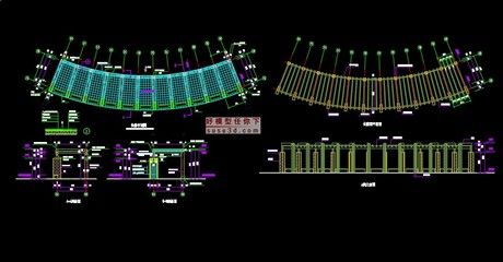 景觀廊架剖面圖片 建筑施工圖施工 第5張 景觀廊架剖面圖片 建筑施工圖施工 第5張