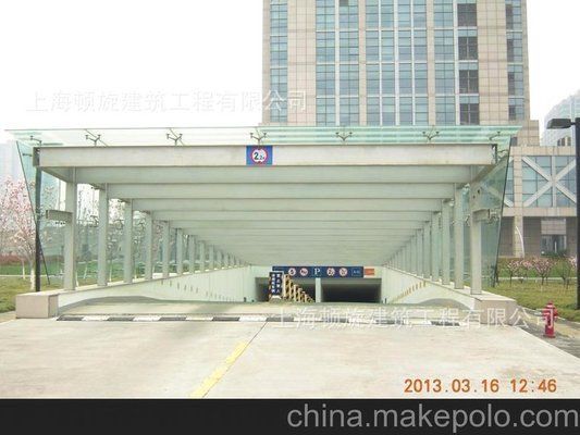 鋼架停車場拱形圖片 鋼結(jié)構(gòu)異形設(shè)計(jì) 第2張