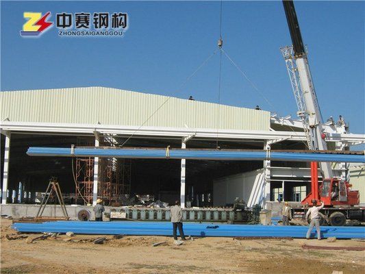 廠房鋼結構安裝施工方案(中轉堆場鋼結構安裝安全注意事項) 鋼結構異形設計 第2張 廠房鋼結構安裝施工方案(中轉堆場鋼結構安裝安全注意事項) 鋼結構異形設計 第2張