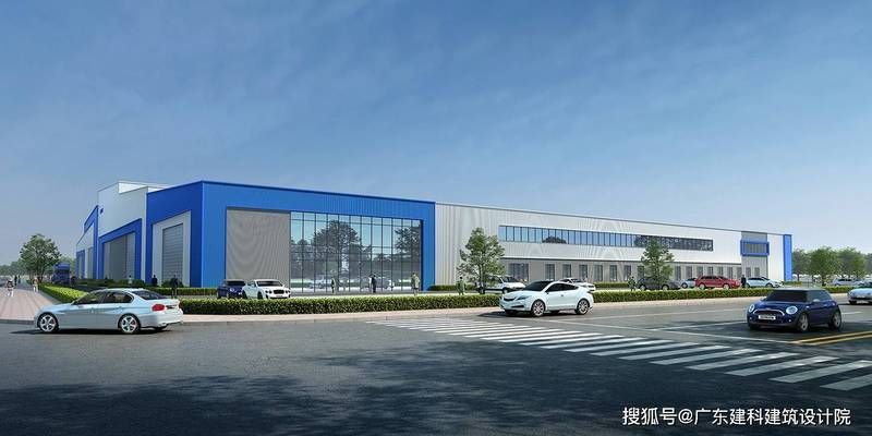 鋼結構廠房建筑圖(鋼結構廠房建筑圖包含哪些內容) 結構工業鋼結構施工 第1張 鋼結構廠房建筑圖(鋼結構廠房建筑圖包含哪些內容) 結構工業鋼結構施工 第1張