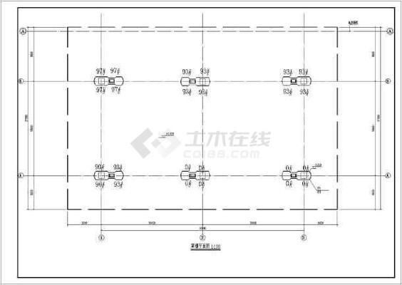 加油站頂棚結構圖
