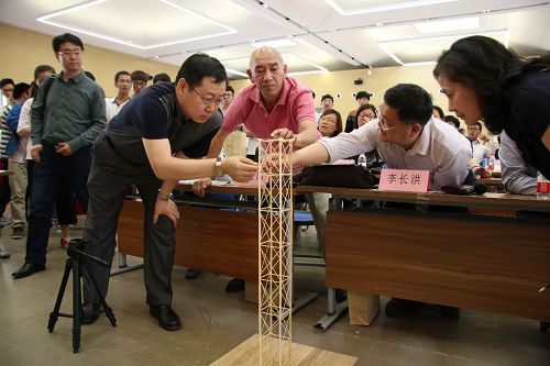 北京建筑大學結構設計大賽 鋼結構蹦極施工 第5張 北京建筑大學結構設計大賽 鋼結構蹦極施工 第5張