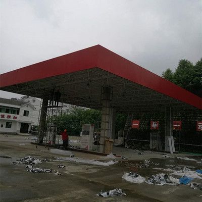 加油站的頂棚為什么那么高(加油站頂棚的設計標準詳解) 鋼結構鋼結構停車場施工 第5張 加油站的頂棚為什么那么高(加油站頂棚的設計標準詳解) 鋼結構鋼結構停車場施工 第5張