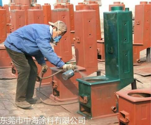 加油站罩棚網架噴漆照片（加油站罩棚網架噴漆效果展示） 鋼結構跳臺設計 第1張
