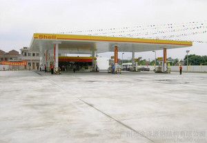 加油站加油棚(加油站加油棚施工圖紙) 結構砌體設計 第1張 加油站加油棚(加油站加油棚施工圖紙) 結構砌體設計 第1張