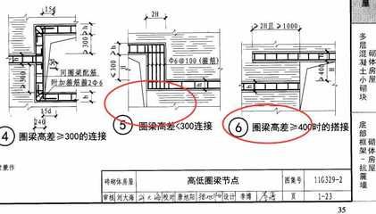磚混結構圈梁搭接長度規范