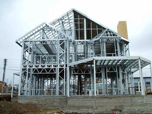 房屋框架圖片(房屋框架施工細節圖片) 鋼結構鋼結構停車場施工 第1張 房屋框架圖片(房屋框架施工細節圖片) 鋼結構鋼結構停車場施工 第1張