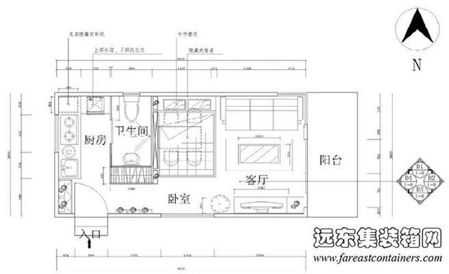 集裝箱住房設計 結構機械鋼結構設計 第5張 集裝箱住房設計 結構機械鋼結構設計 第5張