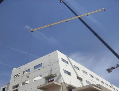 全省鋼結構保障房第一高樓亮相邯鄲總建筑高度約93米 建筑施工圖設計 第1張 全省鋼結構保障房第一高樓亮相邯鄲總建筑高度約93米 建筑施工圖設計 第1張