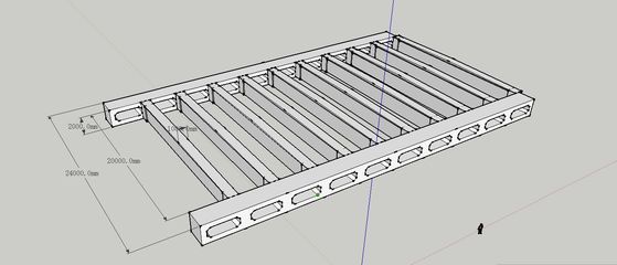 24米跨度用多大工字鋼（24米跨度廠房梁柱結(jié)構(gòu)設(shè)計） 建筑方案施工 第4張