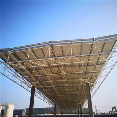 加油站鋼架棚叫什么工程（加油站鋼結(jié)構(gòu)罩棚或加油站網(wǎng)架罩棚或加油站網(wǎng)架罩棚）