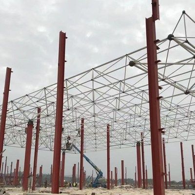 加油站輕鋼網架搭設規范（加油站輕鋼網架施工要求）