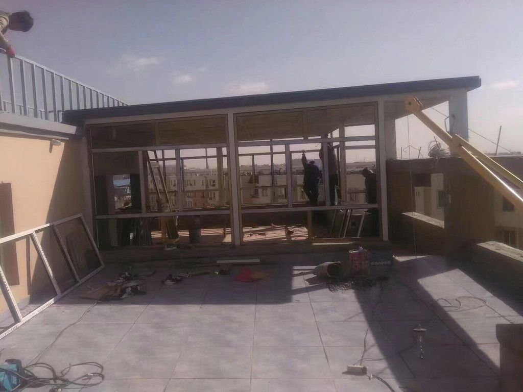 彩鋼房搭建的框架圖片(關于彩鋼房搭建的框架圖片) 鋼結構鋼結構停車場設計 第4張 彩鋼房搭建的框架圖片(關于彩鋼房搭建的框架圖片) 鋼結構鋼結構停車場設計 第4張