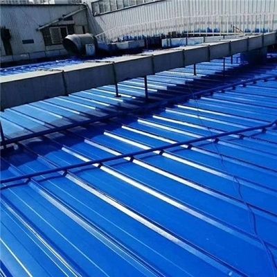 彩鋼板屋頂施工工藝視頻（彩鋼板屋頂施工基本步驟） 鋼結(jié)構(gòu)蹦極設(shè)計(jì) 第3張
