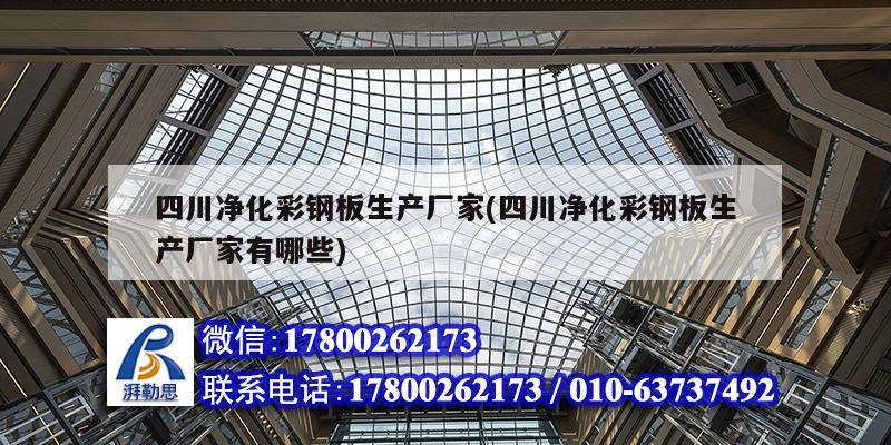 四川凈化彩鋼板生產廠家(四川凈化彩鋼板生產廠家有哪些) 裝飾工裝設計