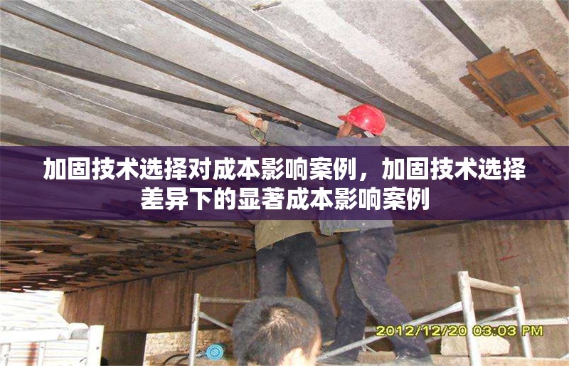 加固技術(shù)選擇對成本影響案例，加固技術(shù)選擇差異下的顯著成本影響案例