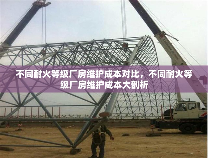 不同耐火等級廠房維護成本對比，不同耐火等級廠房維護成本大剖析 行業新聞 第1張