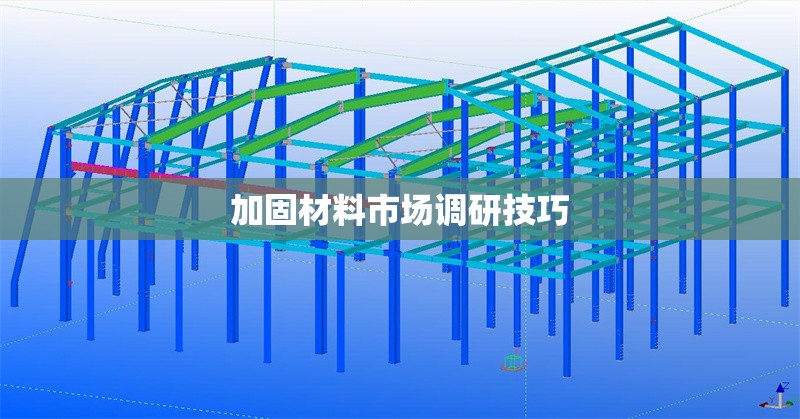 加固材料市場調研技巧