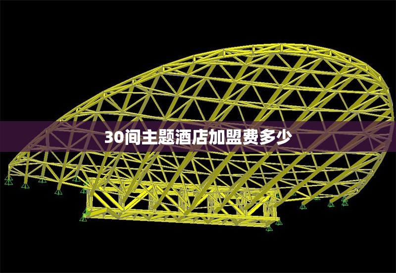 30間主題酒店加盟費多少 行業新聞 第1張