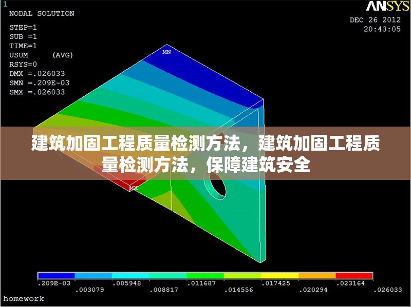 建筑加固工程質量檢測方法，建筑加固工程質量檢測方法，保障建筑安全 行業新聞 第6張