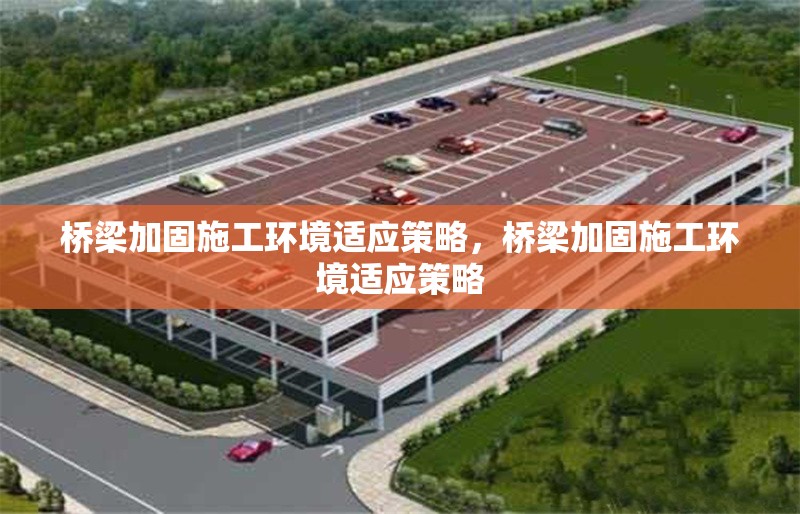 橋梁加固施工環境適應策略，橋梁加固施工環境適應策略