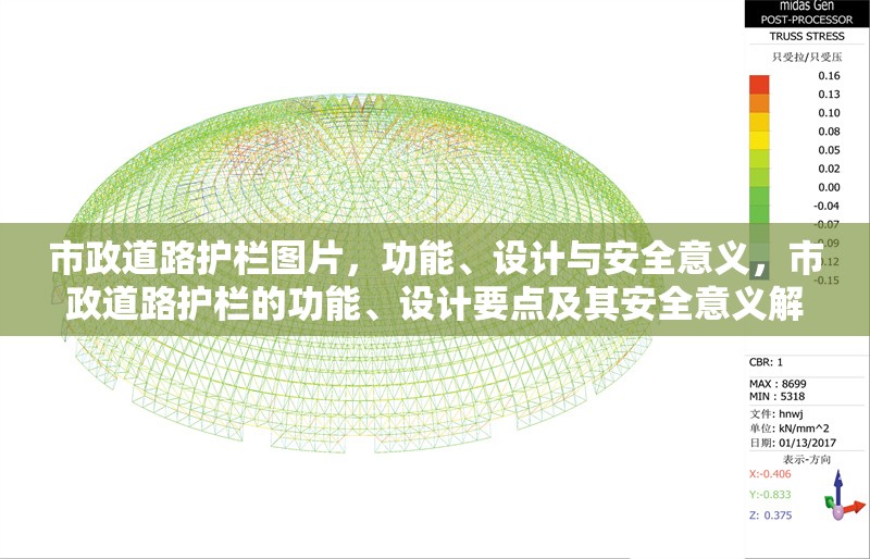 市政道路護欄圖片，功能、設計與安全意義，市政道路護欄的功能、設計要點及其安全意義解析