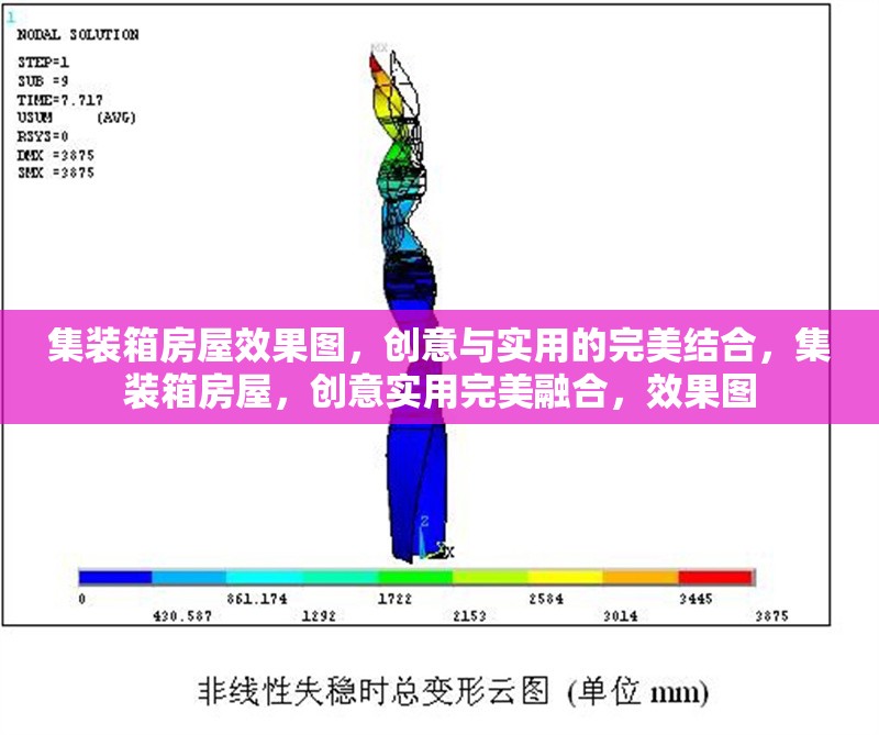 集裝箱房屋效果圖，創意與實用的完美結合，集裝箱房屋，創意實用完美融合，效果圖 行業新聞