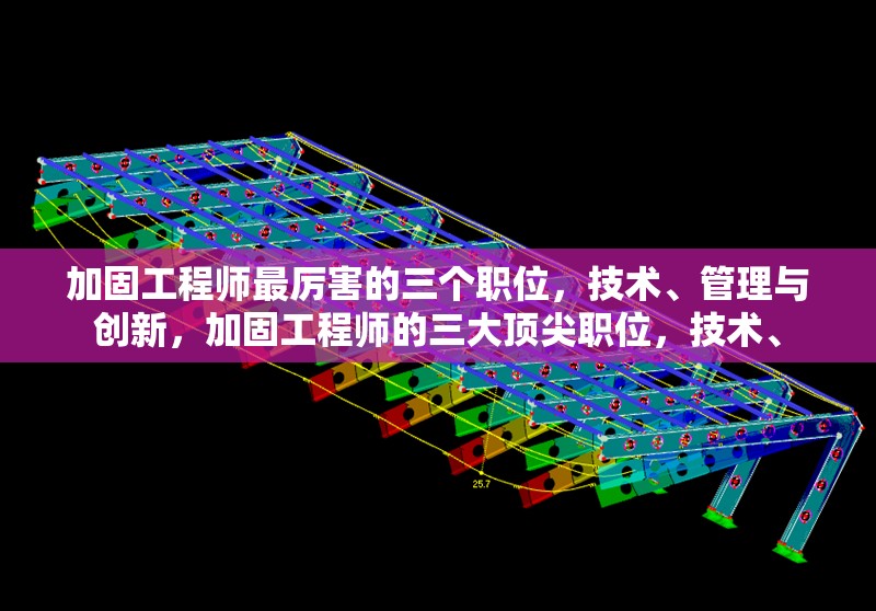 加固工程師最厲害的三個職位，技術、管理與創新，加固工程師的三大頂尖職位，技術、