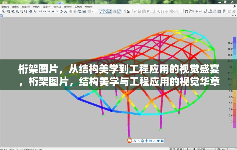 桁架圖片，從結構美學到工程應用的視覺盛宴，桁架圖片，結構美學與工程應用的視覺華章